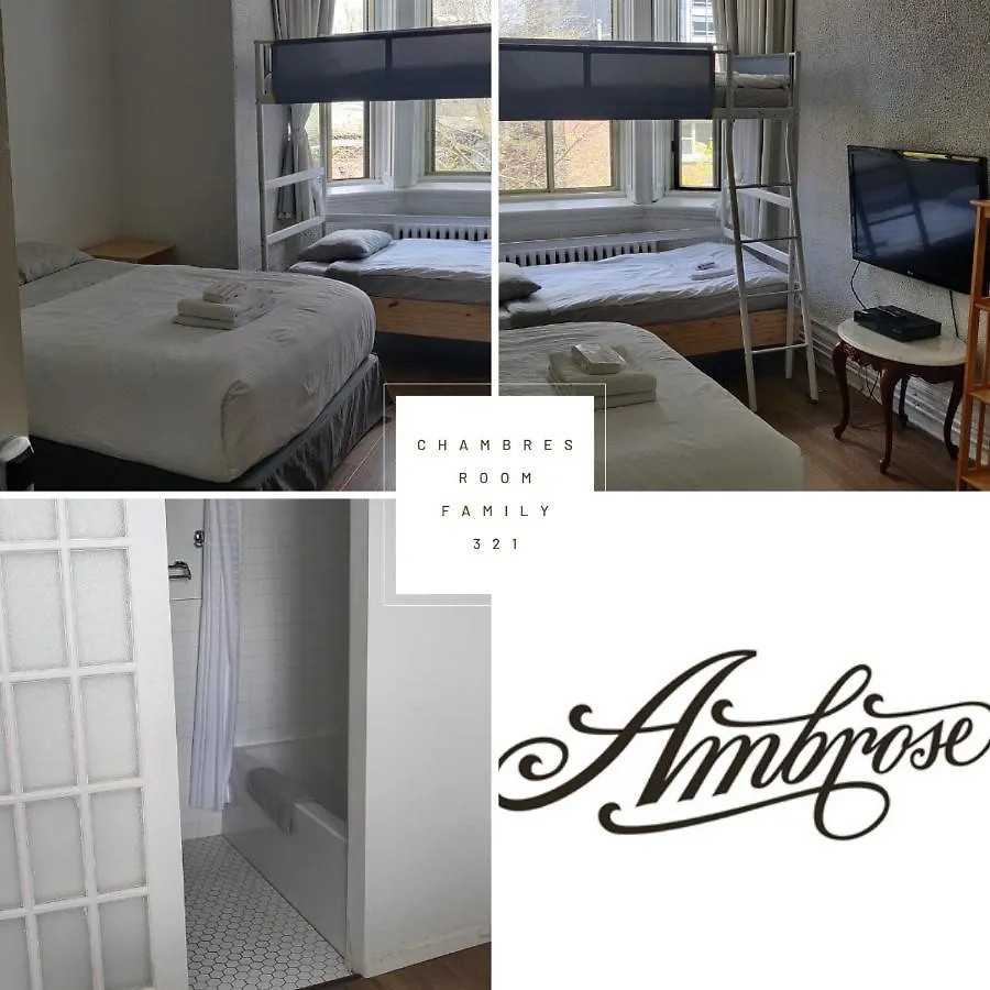 Ambrose House & Cafe - Self Check-In Guesthouse Montreal 3*,  Canada