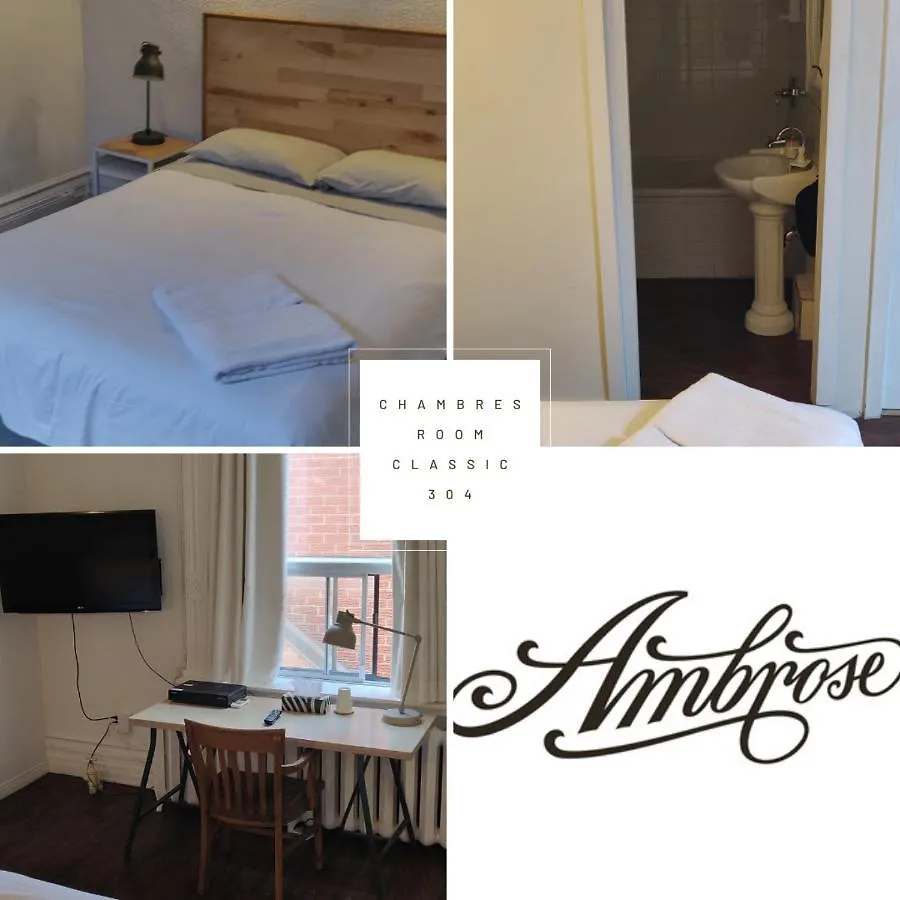 Hotel Ambrose House & Cafe - Self Check-In Guesthouse Montreal